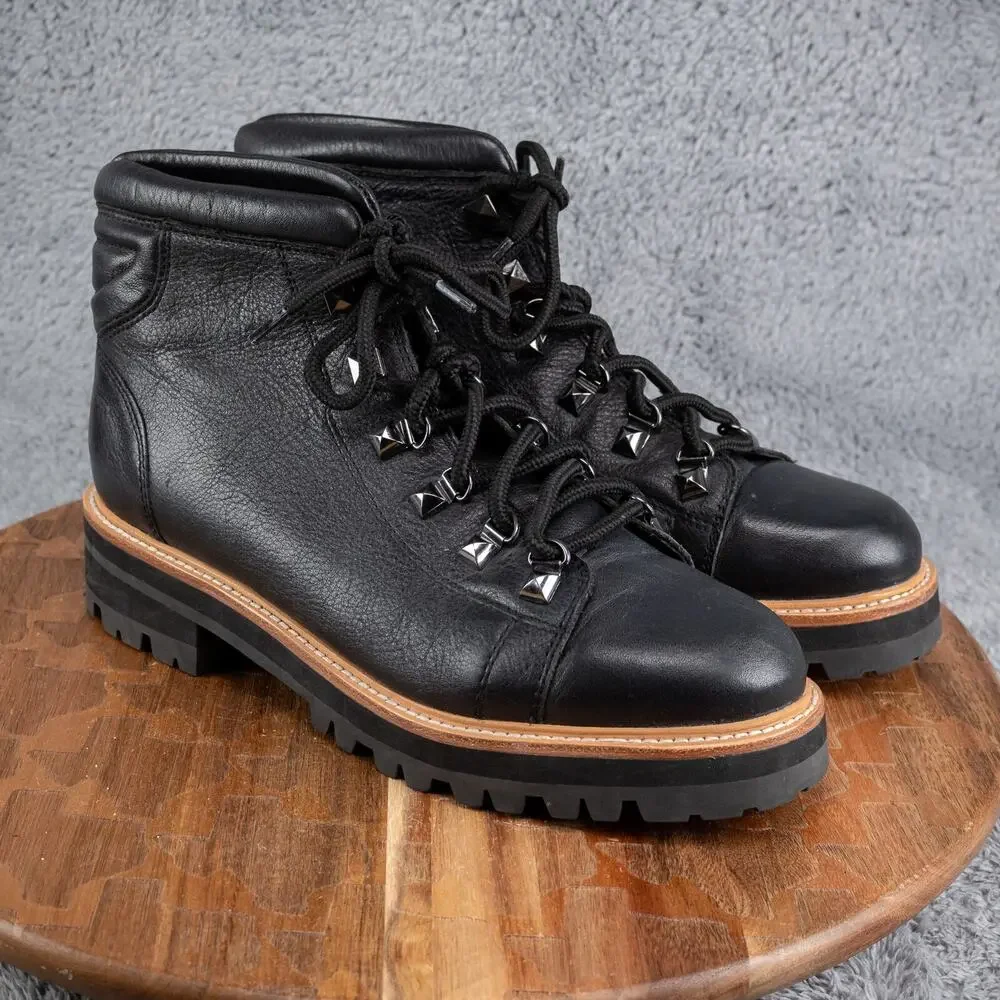 Marc Fisher LTD black Issy Hiker Boots -‎ Size 9.5– Great Condition